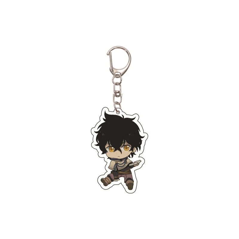 Black Clover Asta Acrylic Keychain