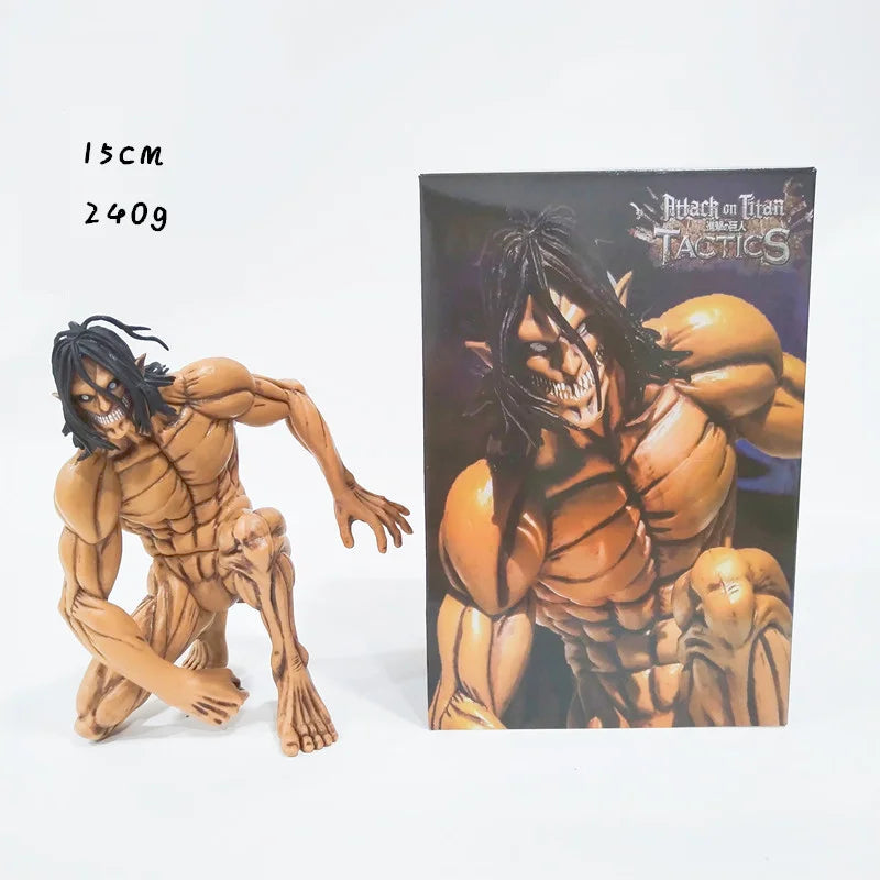 Anime Attack on Titan Figures Beast Colossal The Founding Armored Titan Action Figure PVC Collection Eren Figure Model Toys