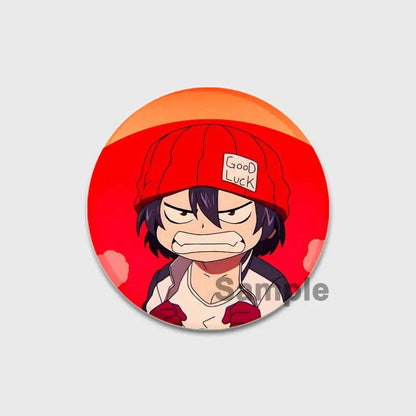Undead Unluck Character Pin