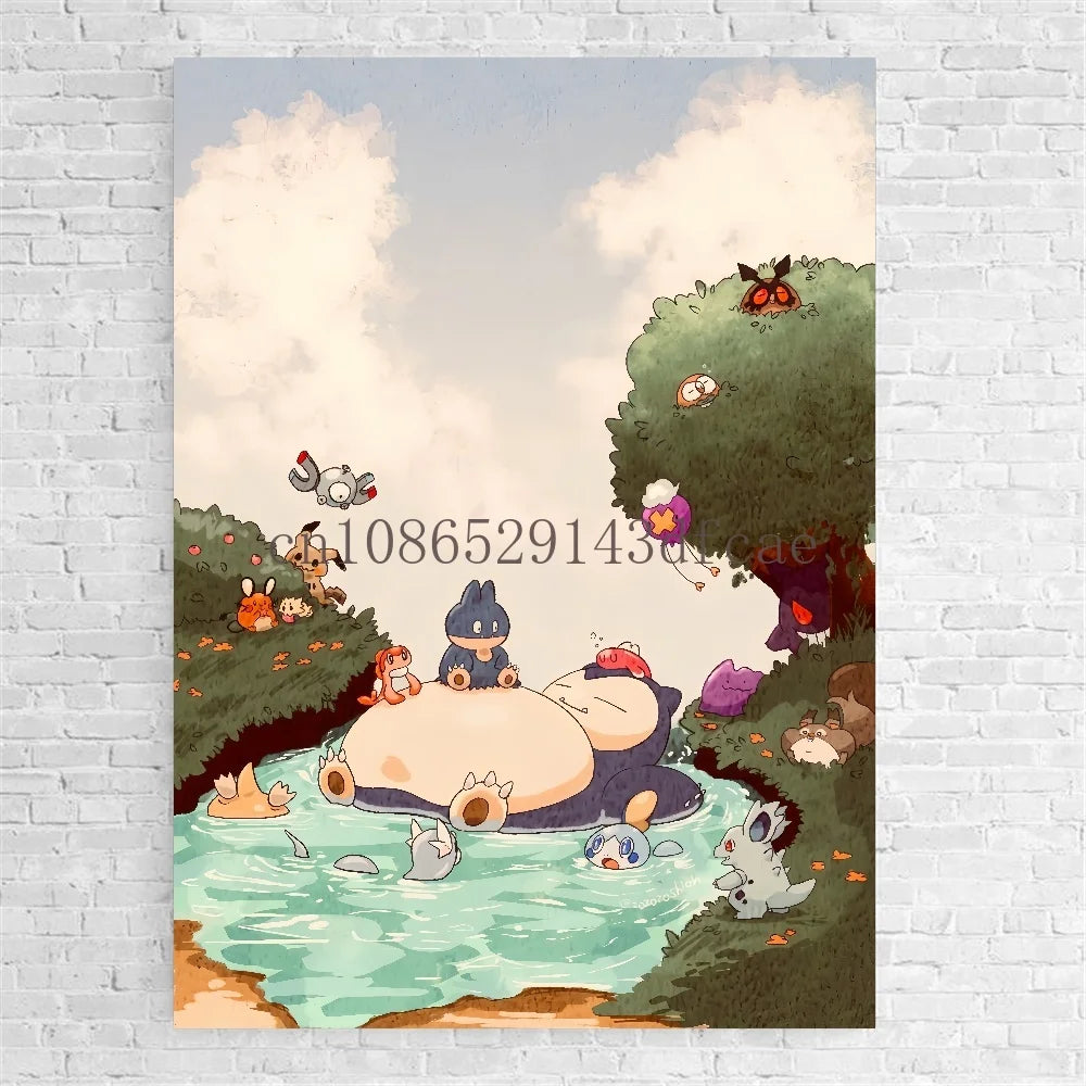 Pokemon Bulbasaur Canvas Print