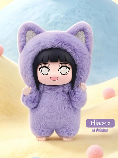 EAKI Naruto Kitten Land Series V3 Plush Blind Box Itachi Sasuke Obito Cute Peripheral Doll Soft Figure Toy Surprise Pendant Gift