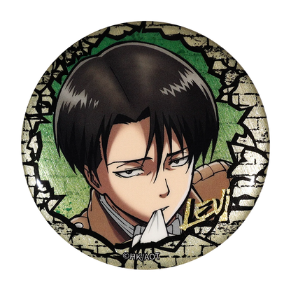 58mm Anime Attack on Titan Eren Jaeger Nanaba Hange Zoe Annie Leonhart Cosplay COSTUME Badge Pin SPTE Tinplate Brooch﻿ Xmas Prop