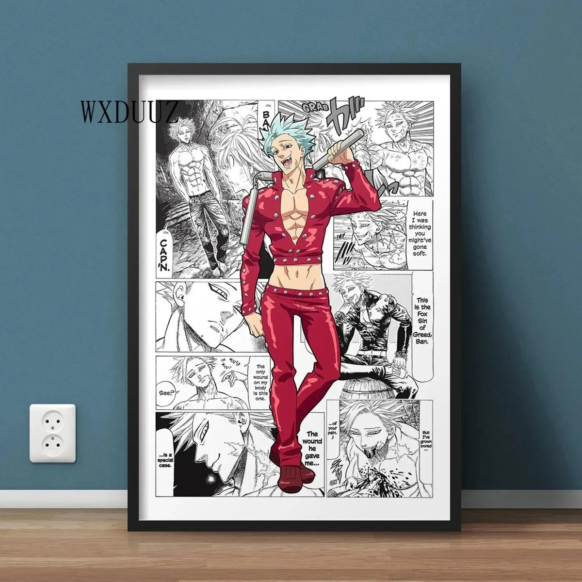 The Seven Deadly Sins Ban King Canvas Print