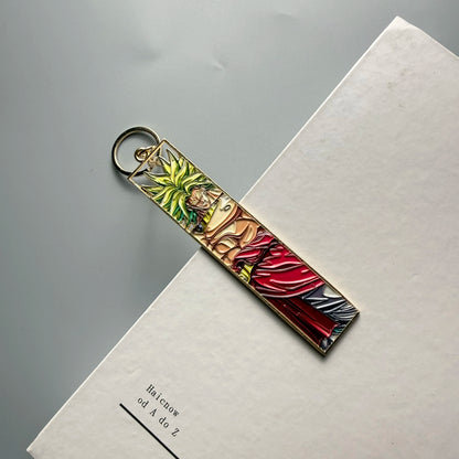 Anime Jet Metal Keychain