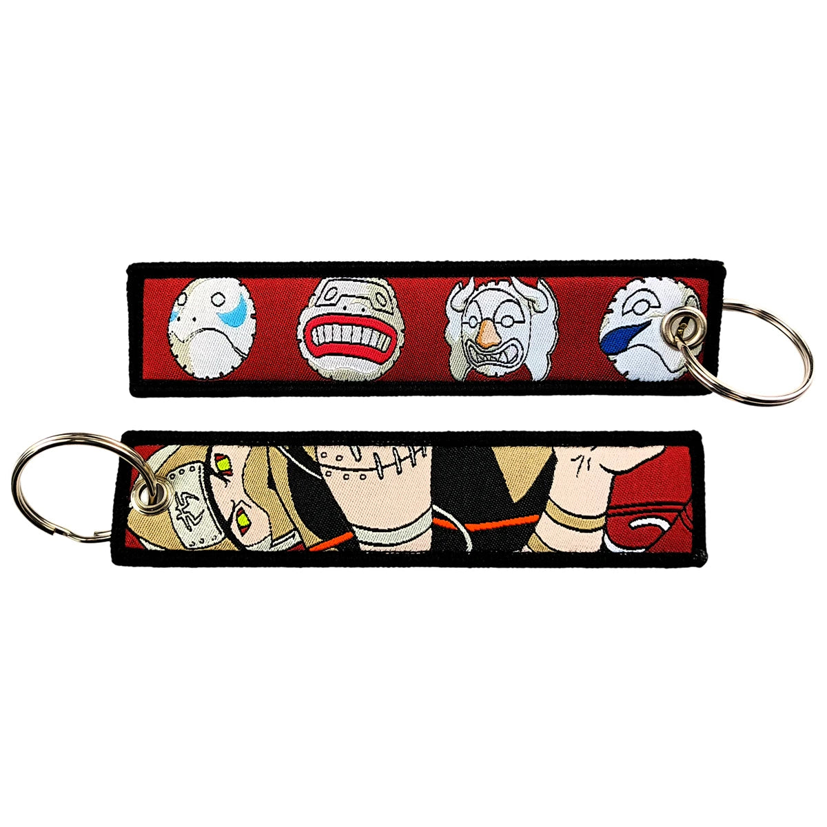 Classic Cartoon Embroidery Keychain