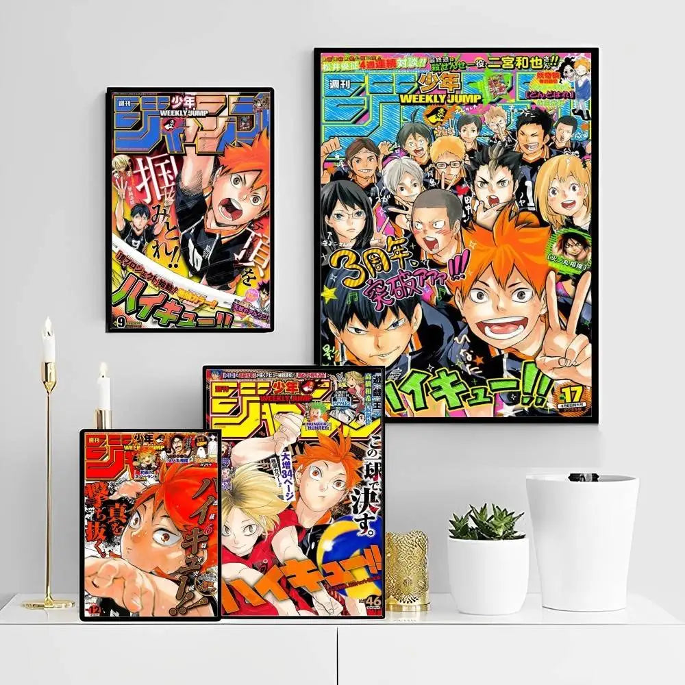 Haikyuu Poster Wall Sticker