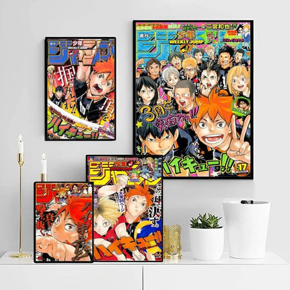 Haikyuu Poster Wall Sticker