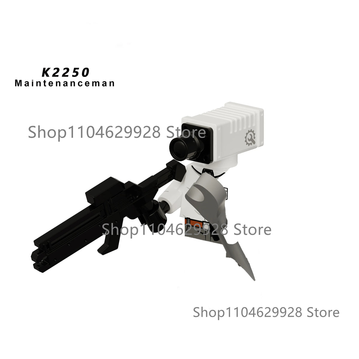 New KDL DJ Upgrade War-Damaged Skibidi Toilet Man Figures Anime Block Toys TvMan Titan Bricks Model Toy For Kid Birthday Gift