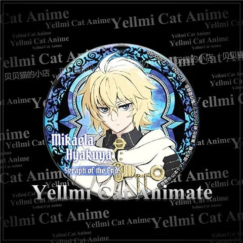 The End of Seraph Badge Brooch