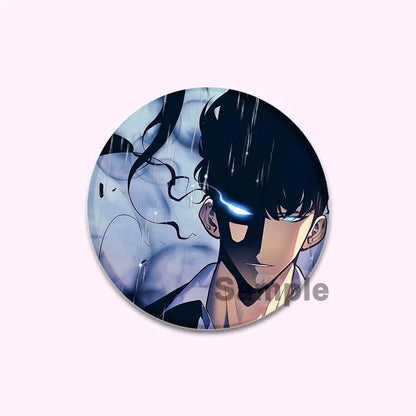 Solo Leveling Cheng Xiaoyu Button Pin