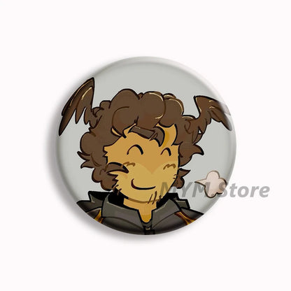 Forsaken Telamon Button Pin