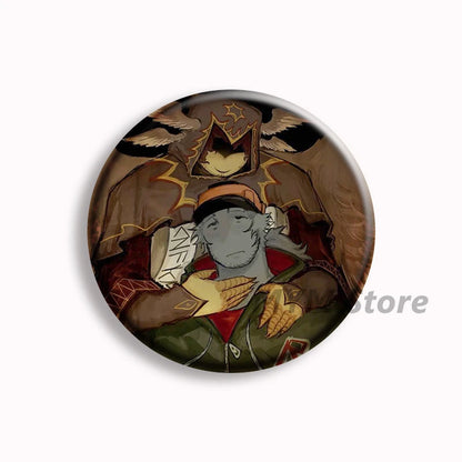 Forsaken Telamon Button Pin