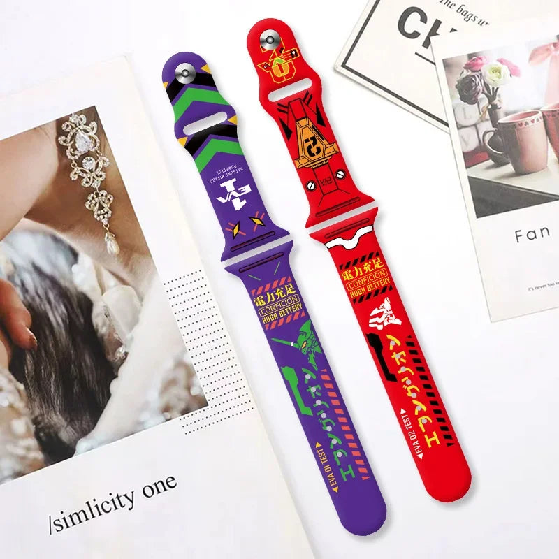 Evangelion Eva Silicone Strap