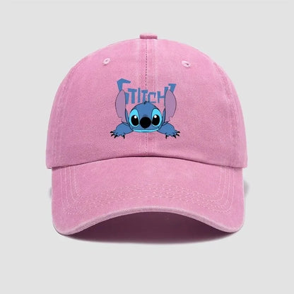 Stitch Cartoon Snapback Hat