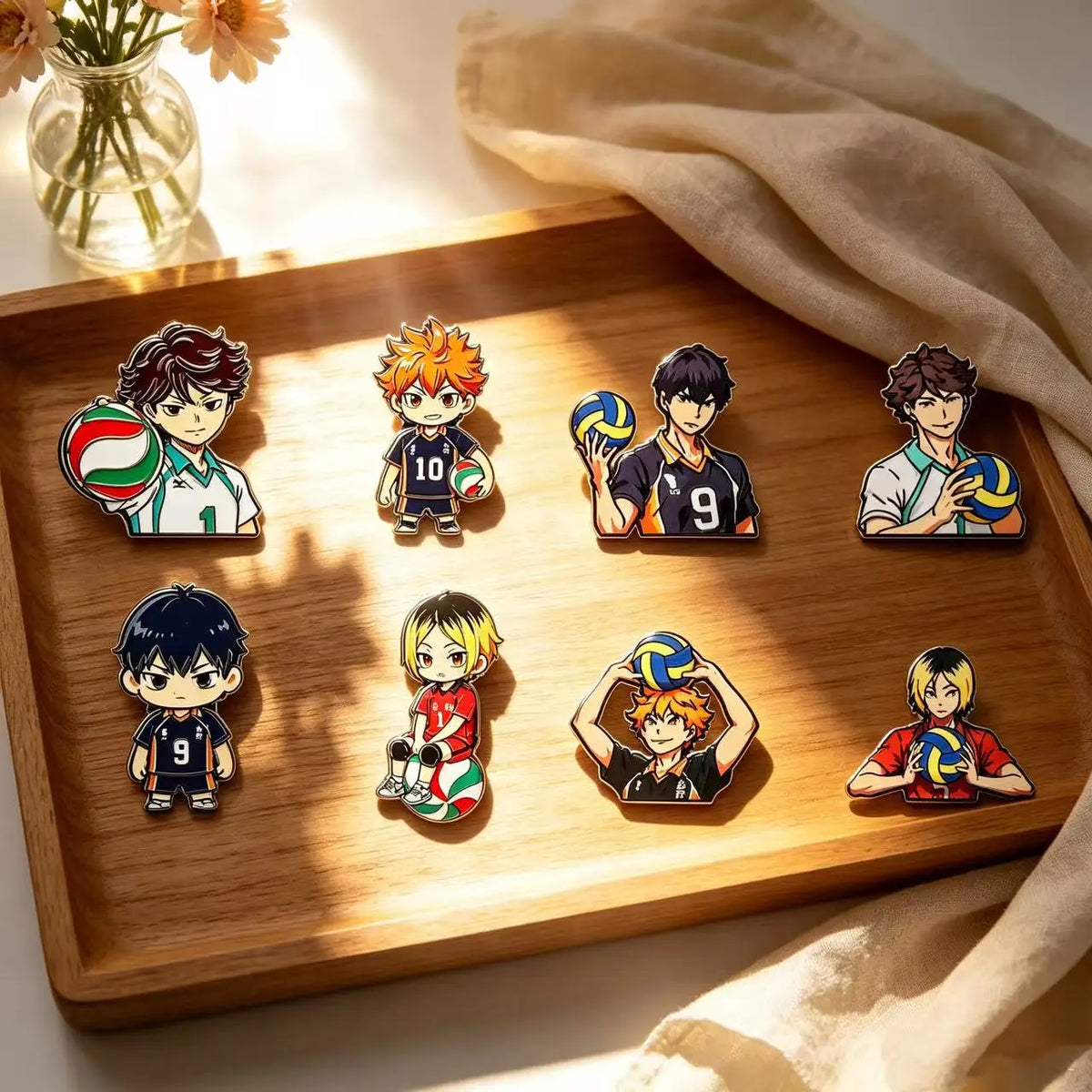 Haikyuu Volleyball Enamel Pin