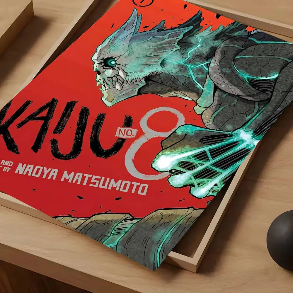Kaiju No. 8 Vintage Poster