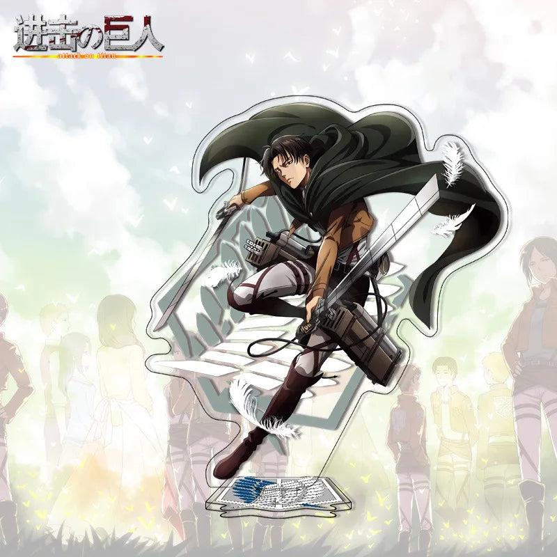 Attack on Titan Acrylic Stand 41-80 Anime Figure Custom Made One Piece Drop Shipping Wholesale Distributor Merchandise
