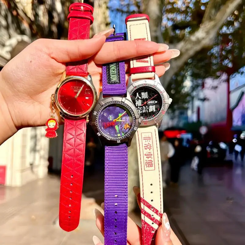 Evangelion Asuka Wrist Watch