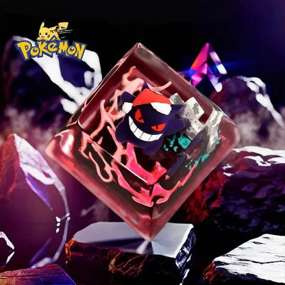 Pokemon Gengar Resin Keycaps
