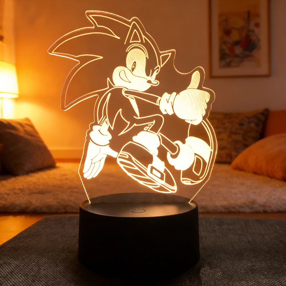 Sonic The Hedgehog LED Lamp