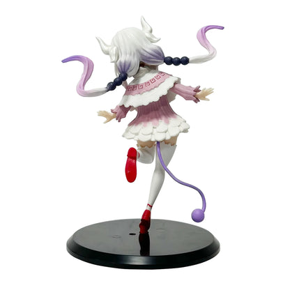 16CM Anime Miss Kobayashi's Dragon Maid KannaKamui Playful Cat Dragon Tohru Model Toy Gift Collection Action Figure Gift Doll