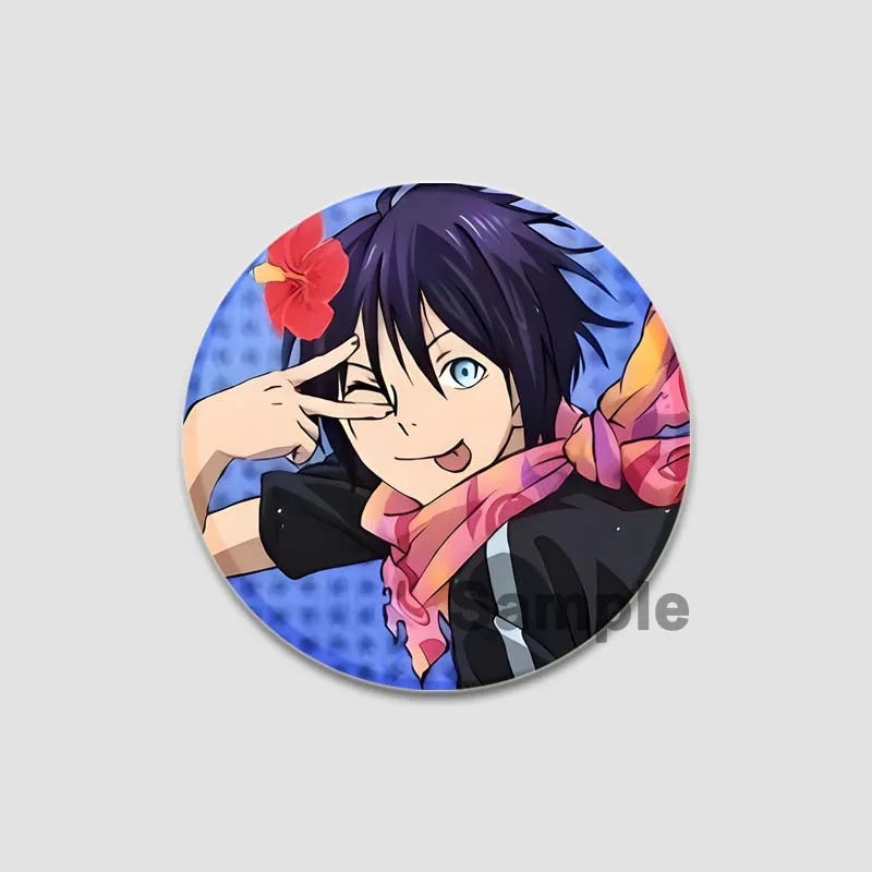 Anime Noragami Brooch Pin Cosplay Yato Yukine Cute Cartoon Badges