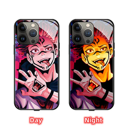 Anime LED Glass Phone Case