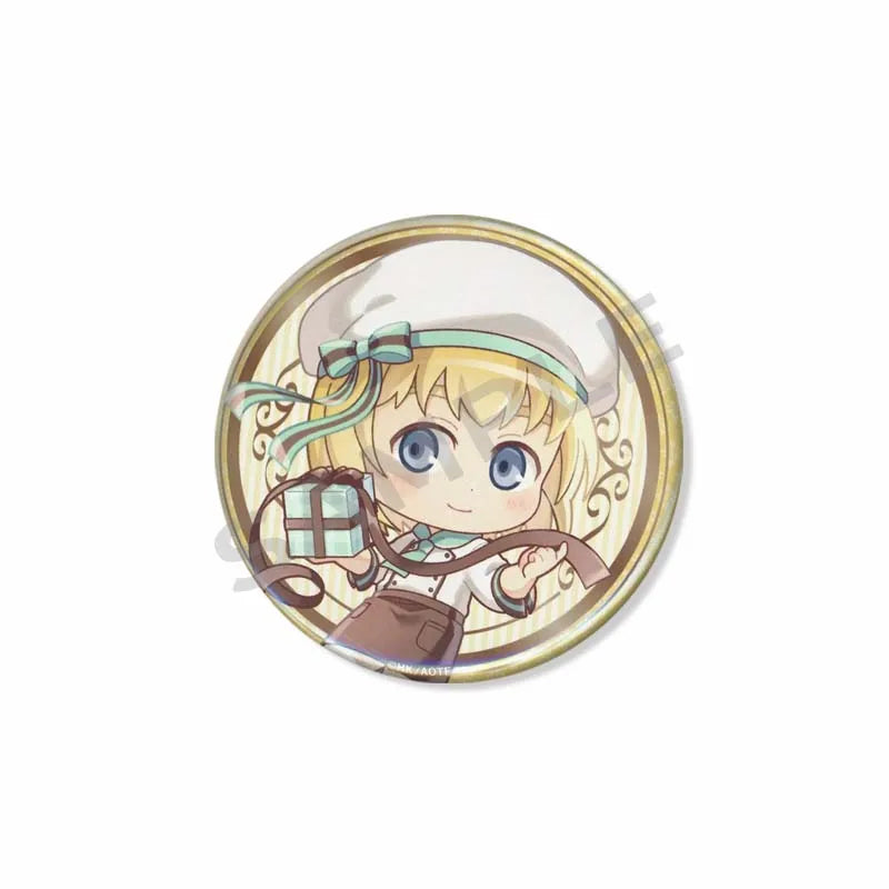 Attack on Titan Lapel Pins Creative Round Brooch Eren Yeager Levi Mikasa Cartoon Badge Pin Hat Clothes Accessories Jewelry Gift