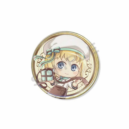 Attack on Titan Lapel Pins Creative Round Brooch Eren Yeager Levi Mikasa Cartoon Badge Pin Hat Clothes Accessories Jewelry Gift