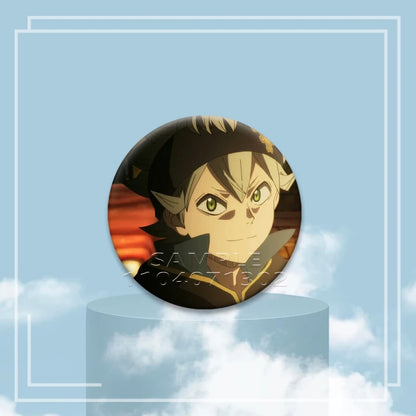 Black Clover Characters Pin