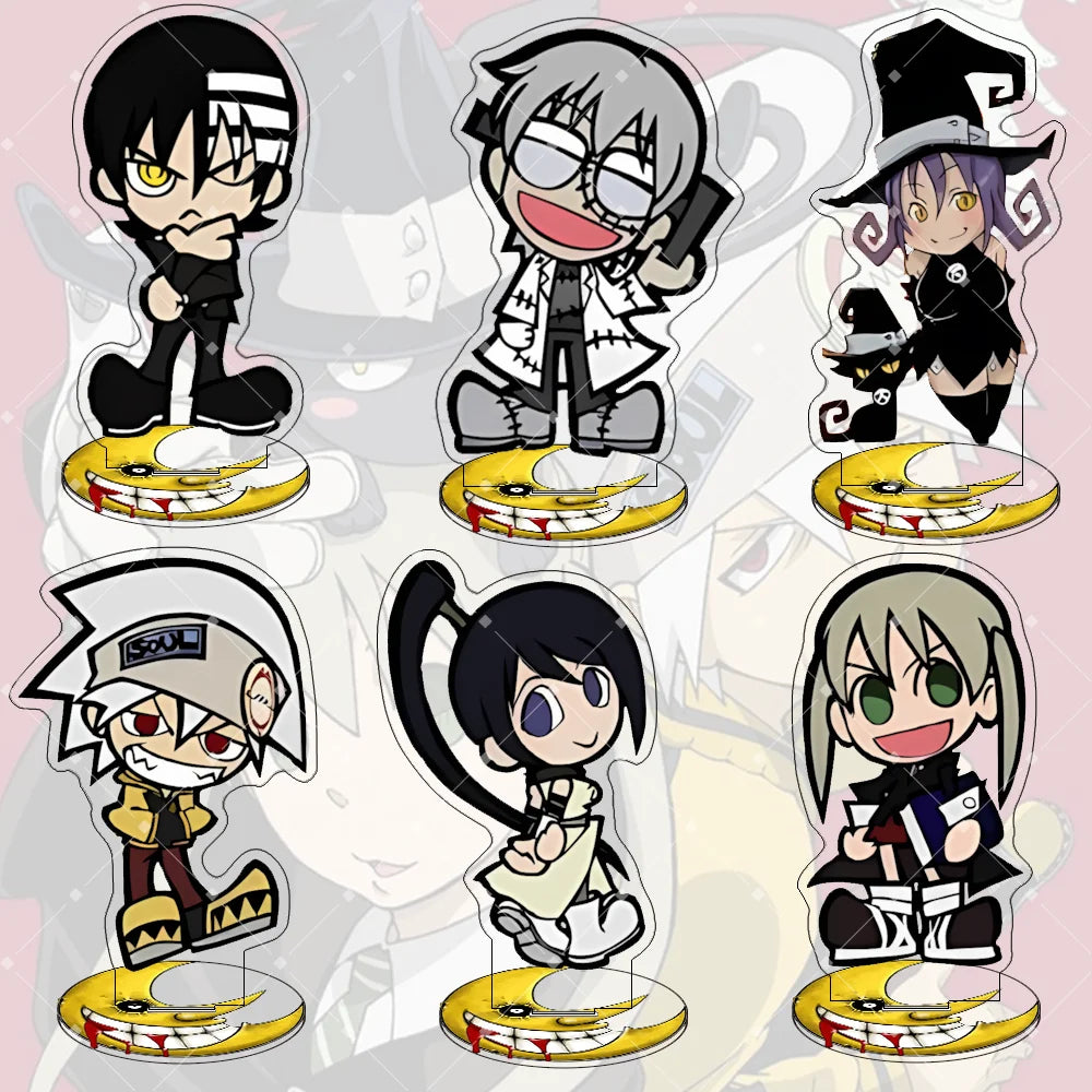 Anime Soul Eater 10CM Acrylic Stand keychain Anime Figure