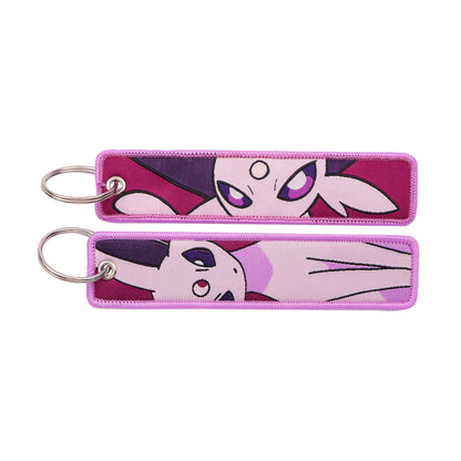 Anime Cute Animals Keyring