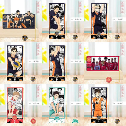 Haikyu!! Volleyball Metal Bookmark