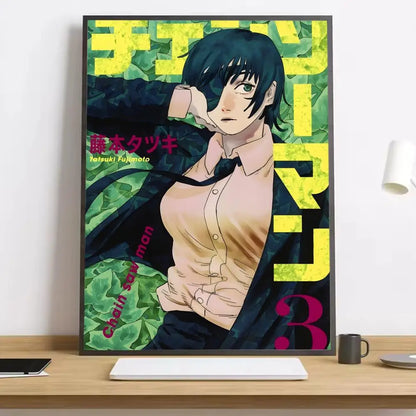 Chainsaw Man Makima Canvas Poster