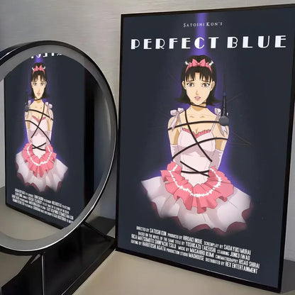 Perfect Blue Poster Wall Art