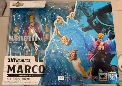 Bandai S.H.Figuarts One Piece Marco The Top War Edition Poseable Action Figure Collectible
