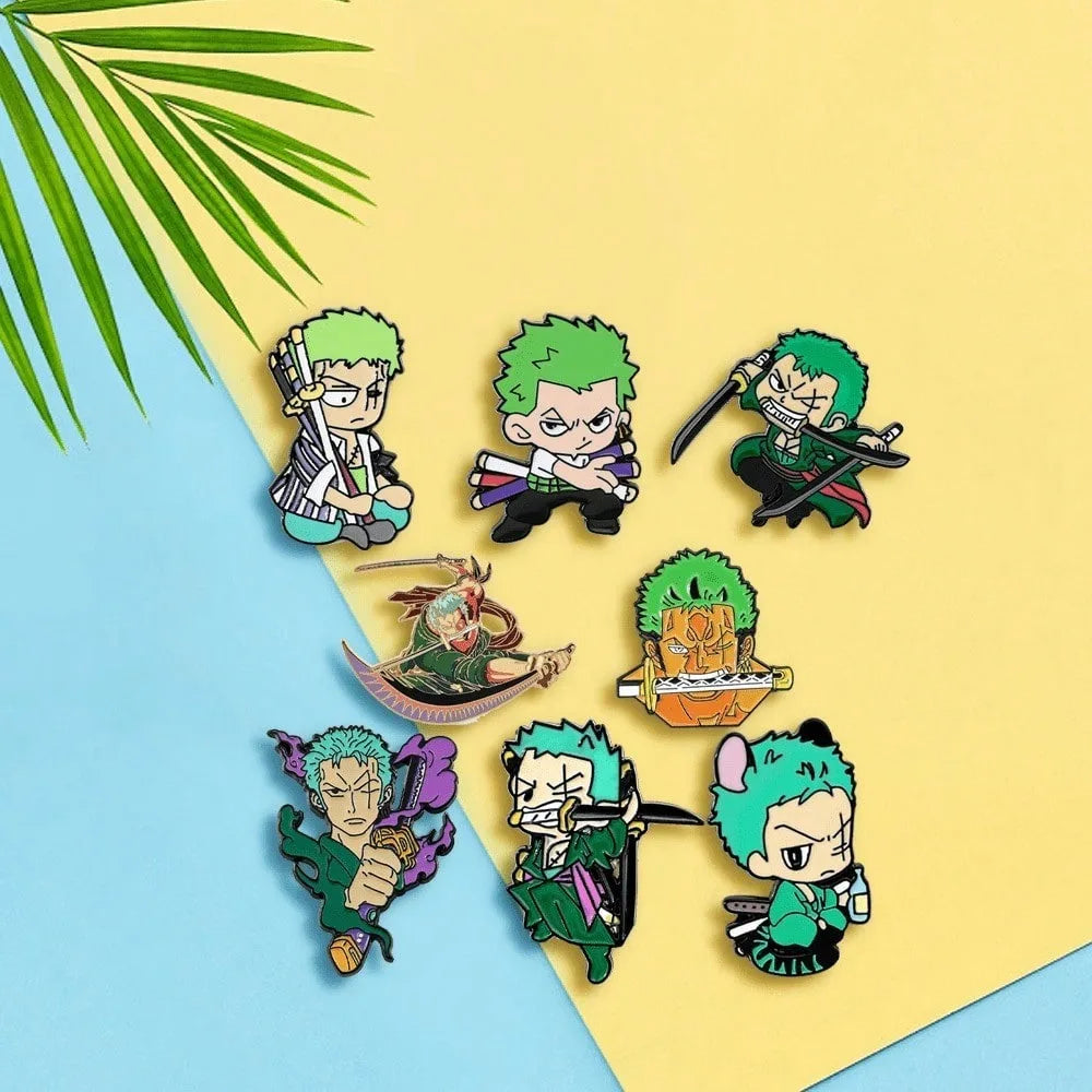 One Piece Roronoa Zoro Enamel Pin