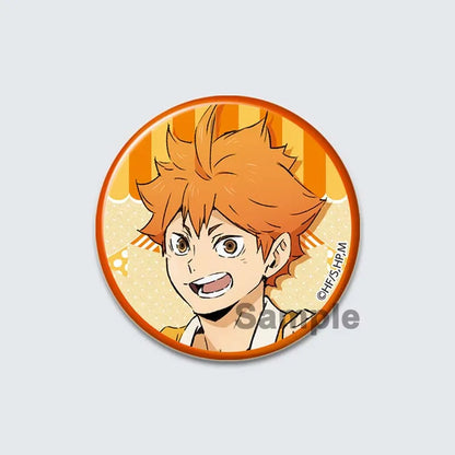 Haikyuu!! Anime Button Pins