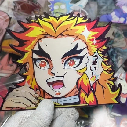 Demon Slayer Kyoujurou 3D Lenticular Sticker