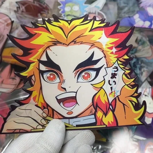 Demon Slayer Kyoujurou 3D Lenticular Sticker