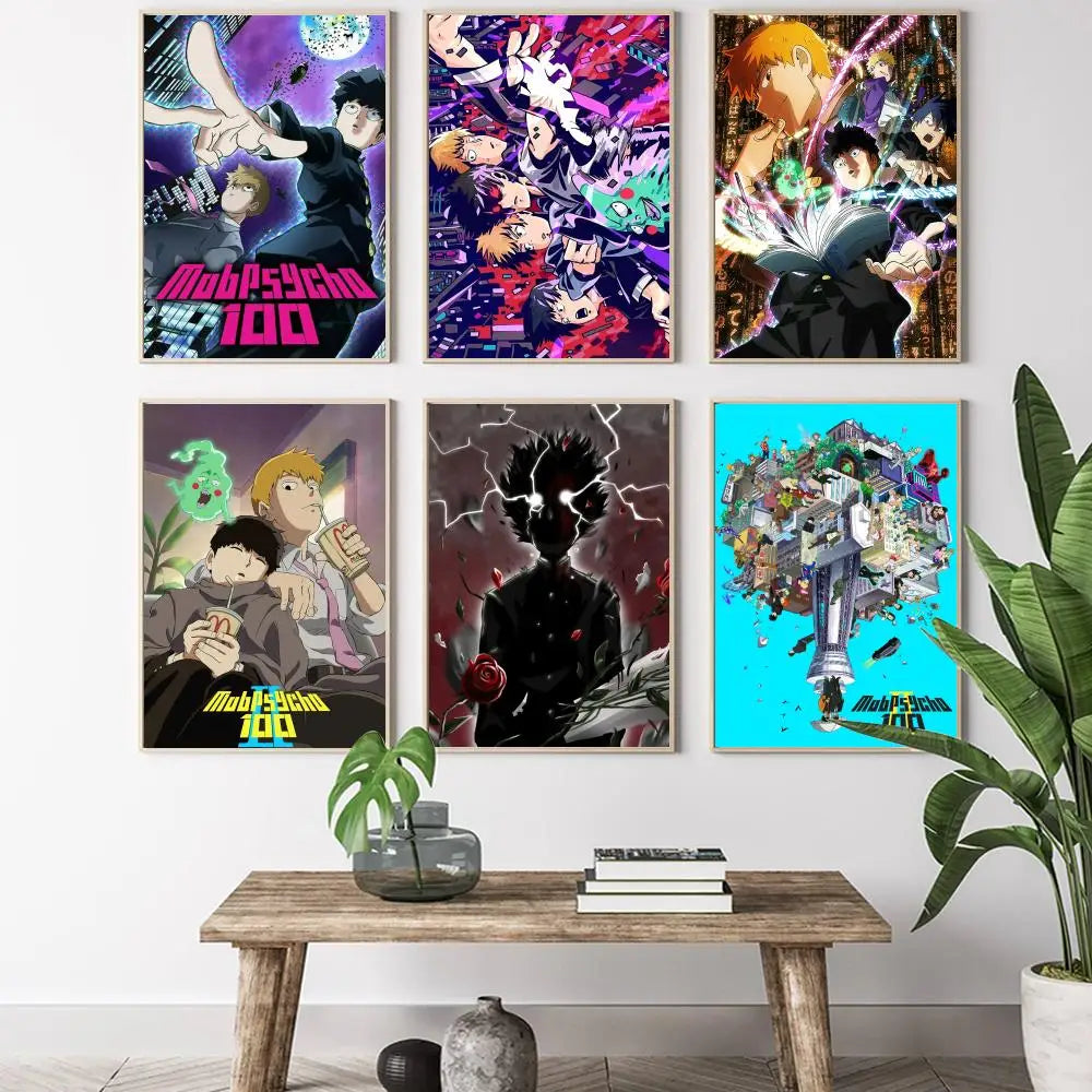 Mob Psycho 100 Reigen Canvas Poster