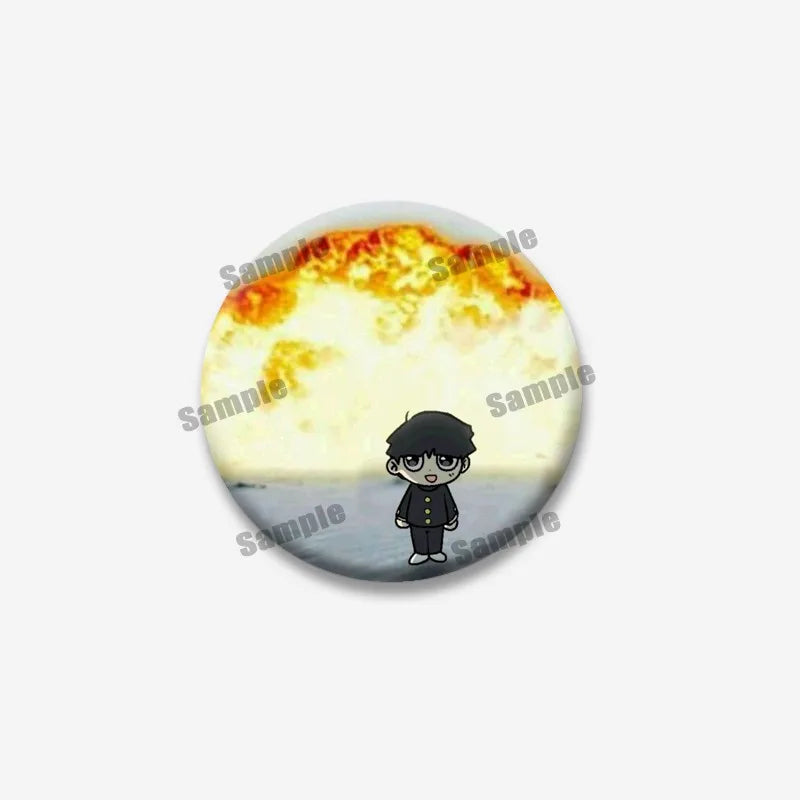 Mob Psycho 100 Shigeo Arataka Brooch
