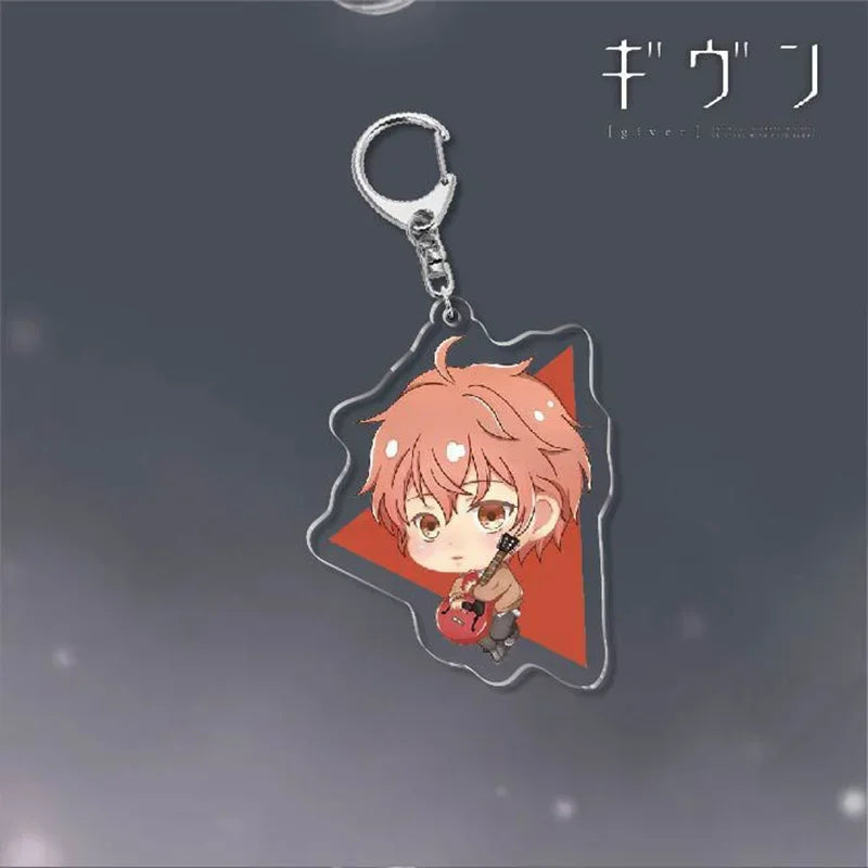 Manga Anime Keychain Cartoon Print Yaoi BL Given Acrylic Characters Key Chain Harajuku Keyring Car Pendant Key Ring Gifts 2025
