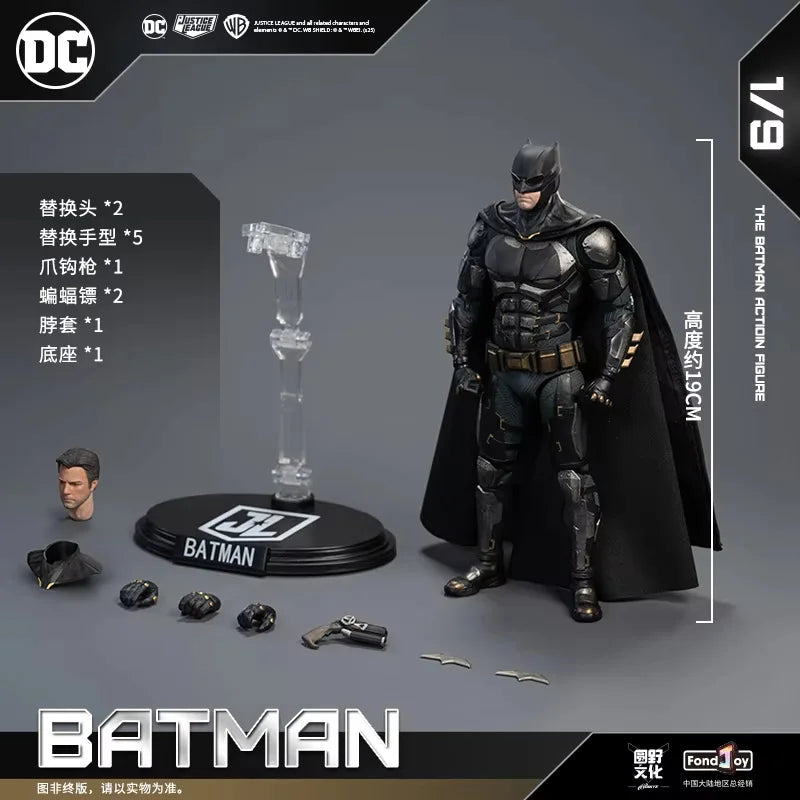 Genuine Fondjoy Model DC Batman Action Figure Toy Justice League Fans Action Figures Model Collectible Toys Boys Birthday Gifts