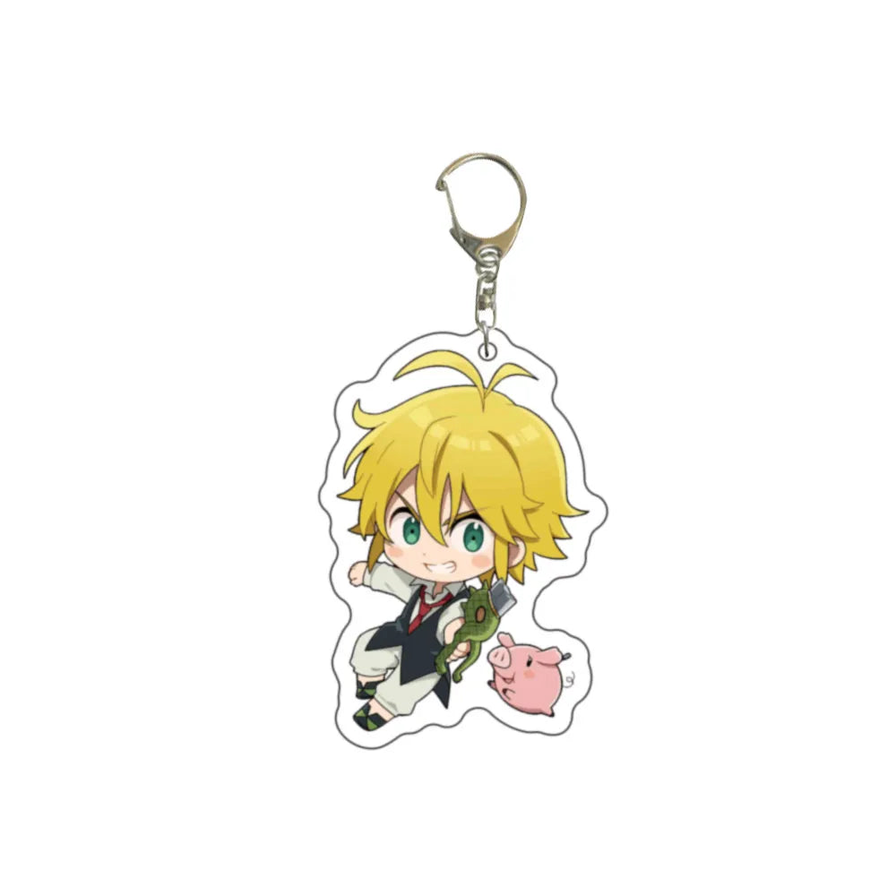 The Seven Deadly Sins Meliodas Acrylic Keychain