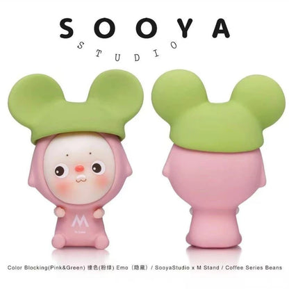 Genuine Sooya Mstand Coffee Beans Series Mini Figure Blind Box Ornament Collection Cute Toys Gift