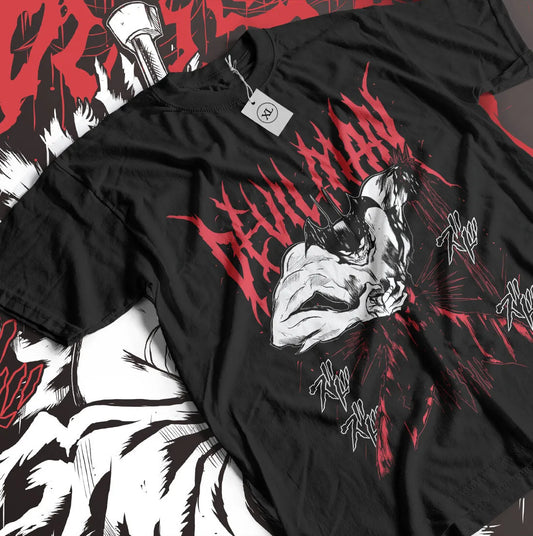 Devilman Crybaby Akira Fudo T-Shirt