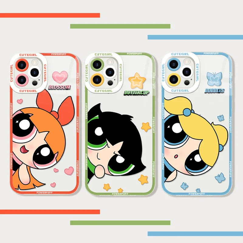 Powerpuff Girls Silicone Phone Case