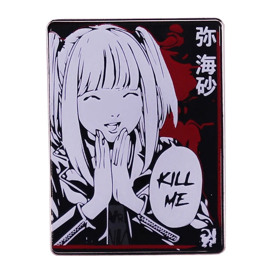 Death Note MisaMisa Enamel Pin Misa Amane Kill Me Badge