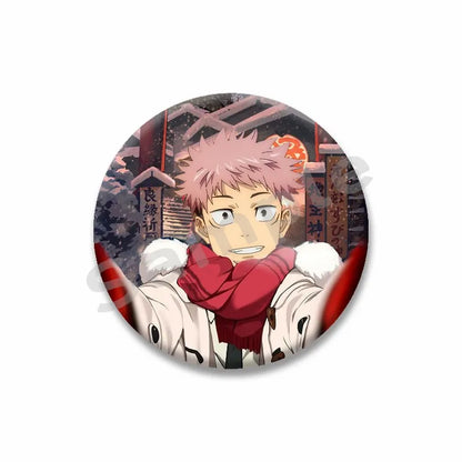 Jujutsu Kaisen Yuji Itadori Enamel Pin